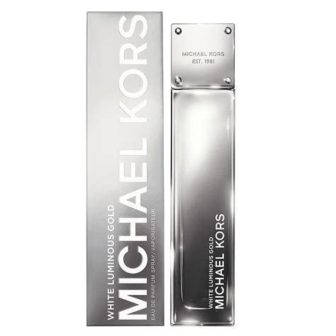 Michael Kors white luminous gold